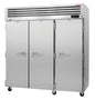 Turbo Air PRO-77R-N 77 3/4" 3 Section Solid Door Reach-In Refrigerator