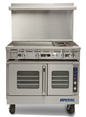 Imperial IR-2-G24-P 36" 2 Burner Gas Heavy Duty Range