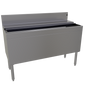 Glastender IBA-48-ED 48" Underbar Ice Bin / Cocktail Station