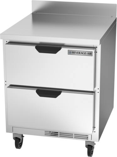 Beverage-Air WTRD27AHC-2 27" 2 Drawer Worktop Refrigerator