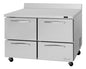 Turbo Air PWF-48-D4-N 48 1/4" Worktop Freezer