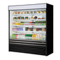 Turbo Air TOM-72EB-N 72" Open Air Merchandiser
