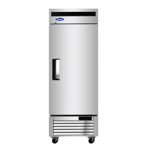 Atosa MBF8531GR 25 5/8" 1 Section Solid Door Reach-In Freezer