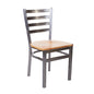 BFM Seating 2160C-CL W 17" Dining Chair