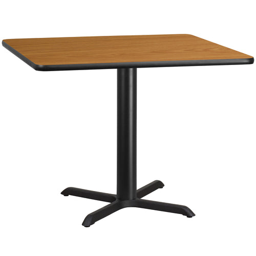 Flash Furniture XU-NATTB-4242-T3333-GG Dining Table