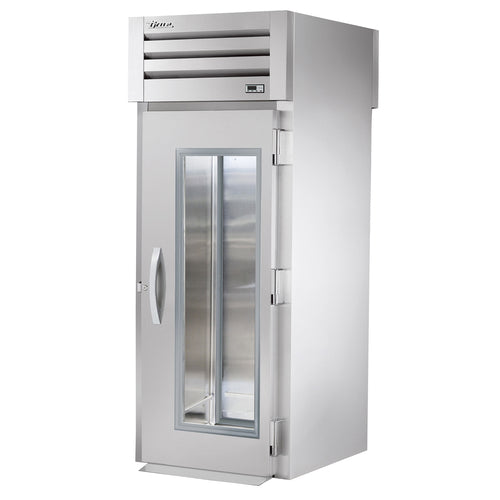 True STR1RRT-1G-1S-HC 35" 1 Section Glass Door Roll-In Refrigerator