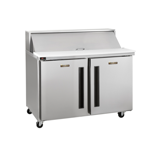 Traulsen CLPT-3615-SD-LL 36 1/2" 2 Doors 15 Pan Mega Top Sandwich / Salad Prep Table