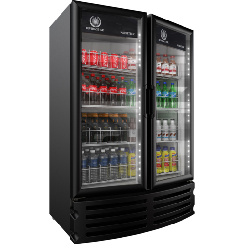 Beverage-Air MT21-1B 39 1/8" 2 Section Refrigerated Merchandiser