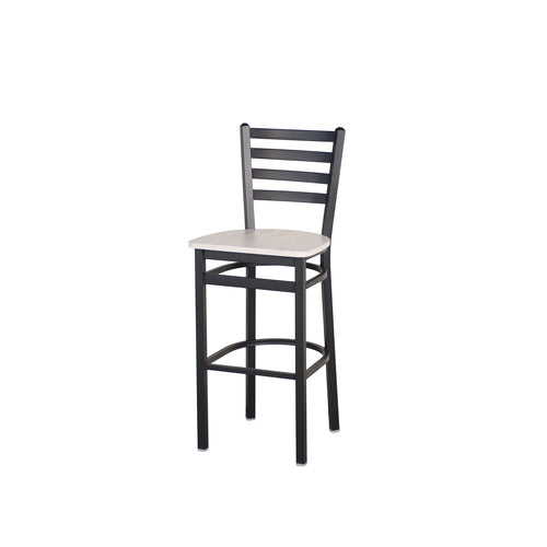 BFM Seating 2160BAWR-SB 17 1/4" Barstool