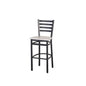 BFM Seating 2160BAWR-SB 17 1/4" Barstool