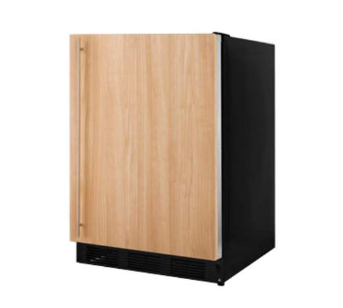 Summit FF7BKBIIFADA 23 5/8" Solid Door Undercounter Refrigerator