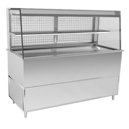 RPI VIAS4-20-R-SL-SC-INS 57 1/8" Refrigerated Display Case
