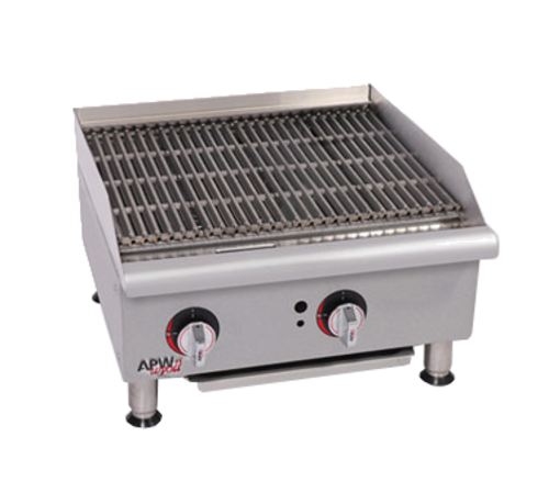 APW Wyott GCB-48S 48" Gas Countertop Charbroiler