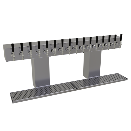Glastender BRT-16-SS 50" Draft Beer Tower