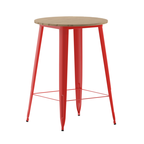 Flash Furniture JJ-T14623H-76-BRRD-GG 30" Patio Table