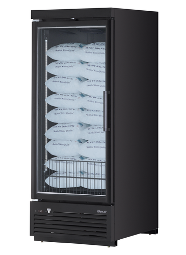 Turbo Air TJMI-30SDW(B)-N 36 5/8" Glass Door Ice Merchandiser