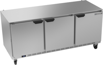 Beverage-Air UCR72AHC 72" Solid Door Undercounter Refrigerator