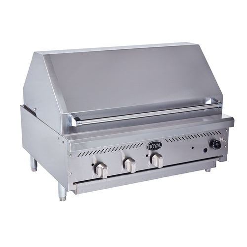 Royal Range RIBT-24 24" Gas Countertop Charbroiler