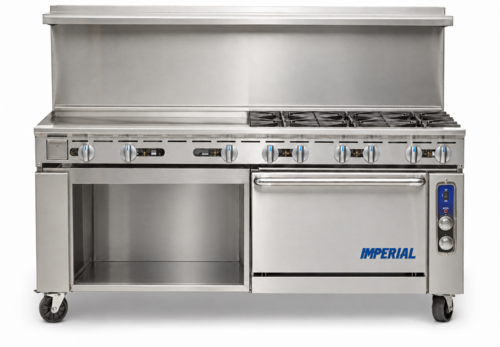Imperial IR-6-G36-C-XB 72" 6 Burner Gas Restaurant Range