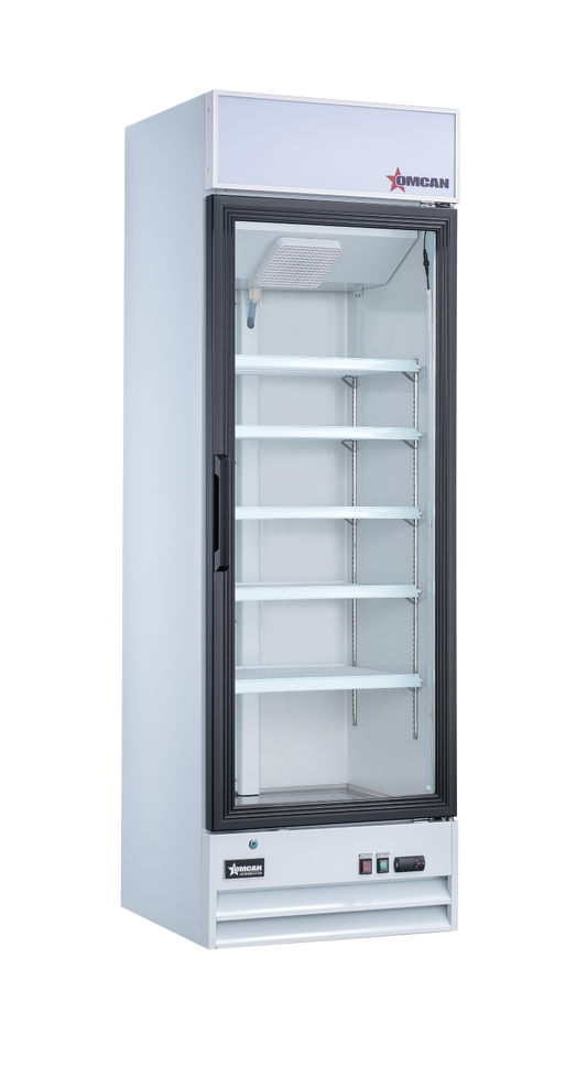 Omcan 50035 25 5/8" 1 Section Refrigerated Merchandiser