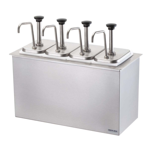 Server 83720 20 1/8" Ambient Topping Dispenser