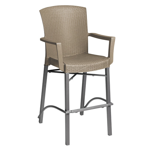 Grosfillex US254181 19 1/4" Patio Barstool