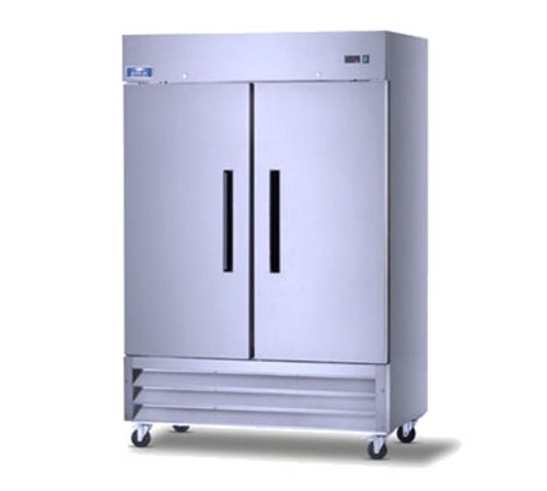 Arctic Air AR49 54" 2 Section Solid Door Reach-In Refrigerator