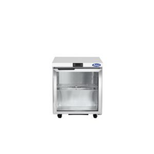Atosa AUR27GD 30" Glass Door Undercounter Refrigerator