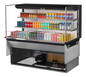 Turbo Air TOM-60L-UF-W(B)-3SI-N 59 7/8" Refrigerated Display Case