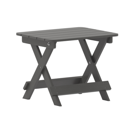 Flash Furniture LE-HMP-2012-1620H-GY-GG 35 1/4" Patio Table