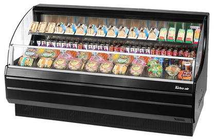Turbo Air TOM-75LW(B)-N 75 3/4" Open Air Merchandiser