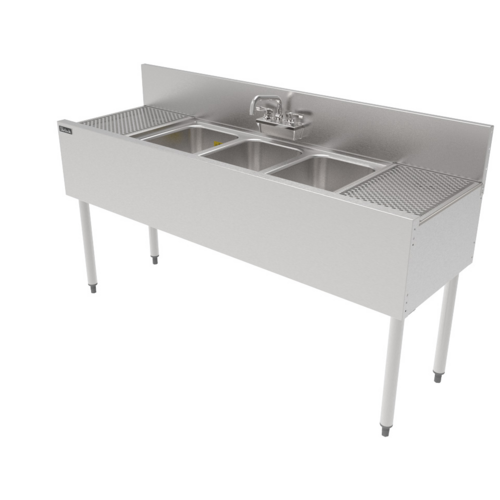 Perlick TS60M3-DB-STK 60" Underbar Sink