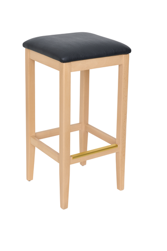 BFM Seating ZWB680NT GR3 16 1/2" Barstool