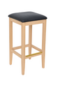 BFM Seating ZWB680NT GR3 16 1/2" Barstool