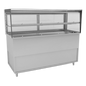RPI VICD4-20-R-SQ-SC-FD 57 1/8" Refrigerated Display Case