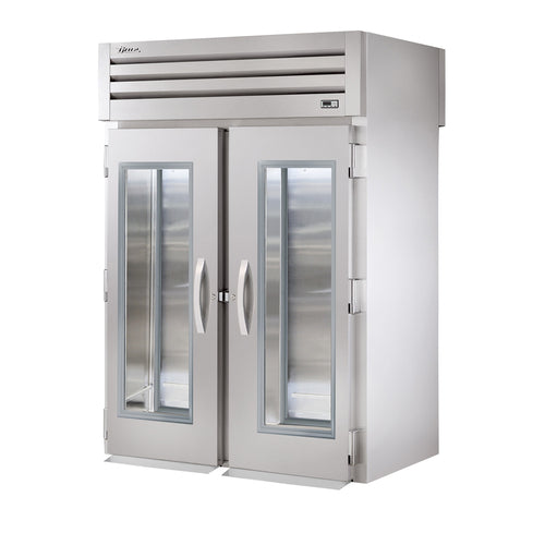 True STR2RRT-2G-2S-HC 68" 2 Section Glass Door Roll-In Refrigerator
