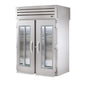 True STR2RRT-2G-2S-HC 68" 2 Section Glass Door Roll-In Refrigerator