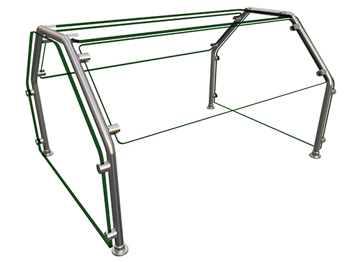 Hatco ES82-36 36" Sneeze Guard