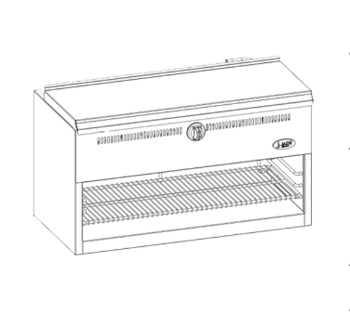 Jade Range JBR-CM72-WM 72" Gas Cheesemelter