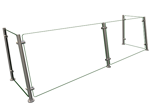 Hatco EP15-72 72" Sneeze Guard