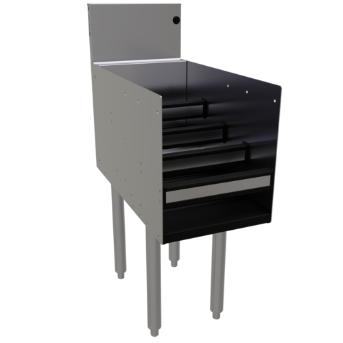 Glastender LDB-12 12" Underbar Storage Unit