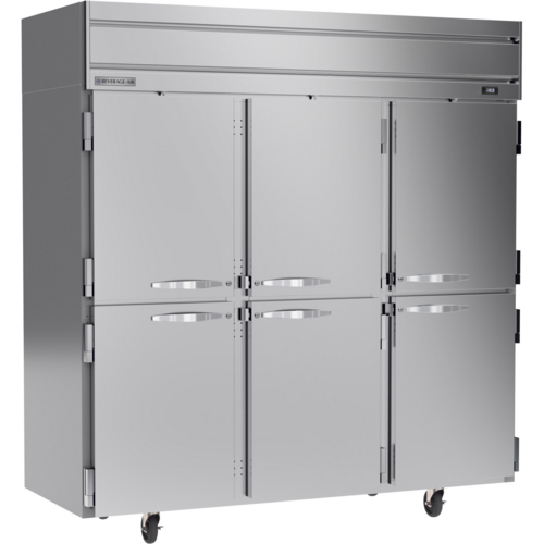 Beverage-Air HF3HC-1HS 78" 3 Section Solid Door Reach-In Freezer