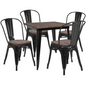 Flash Furniture CH-WD-TBCH-18-GG 32 1/4" Dining Set