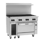 Vulcan 48C-8B 48" 8 Burner Gas Restaurant Range