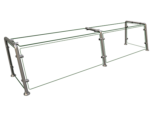 Hatco EP22-07215 72" Sneeze Guard