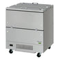 Turbo Air TMKC-34-2-SS-N6 34" Milk Cooler