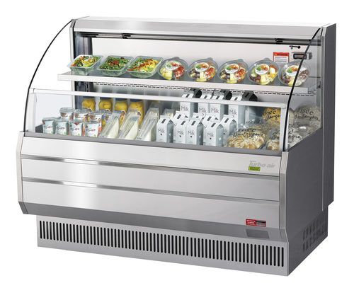 Turbo Air TOM-60LS-N 63 3/8" Open Air Merchandiser