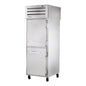 True STA1RPT-2HS-1S-HC 27 1/2" 1 Section Solid & Glass Door Pass-Thru Refrigerator