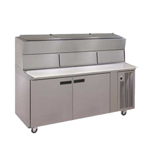 Delfield 18672PDLP 72" Pizza Prep Table