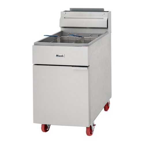 Migali C-F75E-NG 21 1/8" Gas Floor Fryer